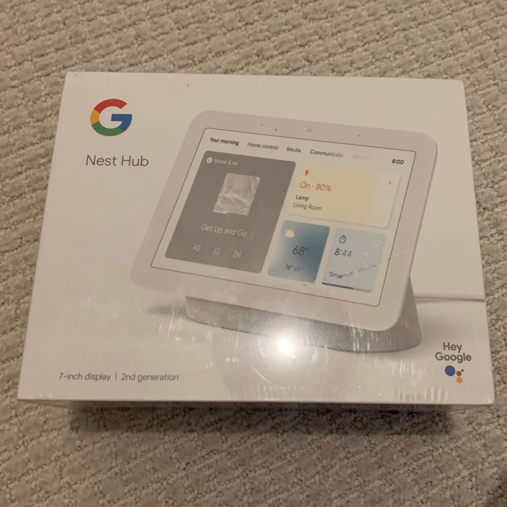 Google Nest Hub 2nd Generation - new in box